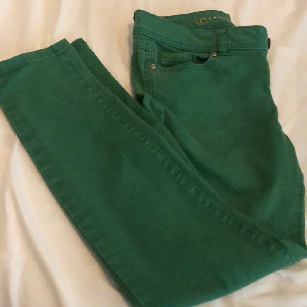 Jelly green jeans